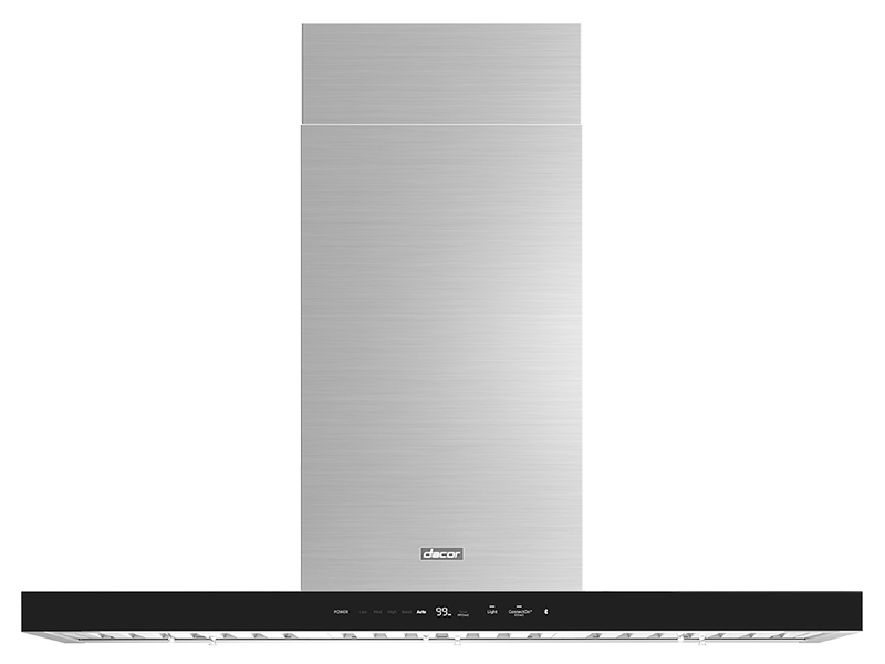 54" Dacor Island Hood with LED Lighting in Silver Stainless - DHD54U990IS/DA