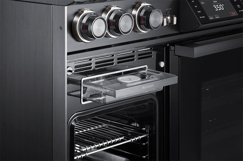48" Dacor Pro Dual-Fuel Steam Range with Griddle - DOP48M96DLM