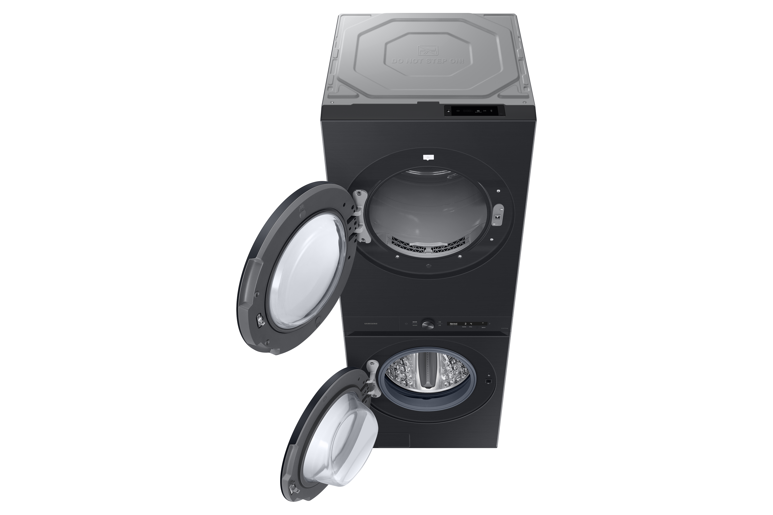 27" Samsung 5.3 Cu. Ft. SmartDial AI Panel Laundry Hub with Auto Dispenser - WH46DBH550EVAC