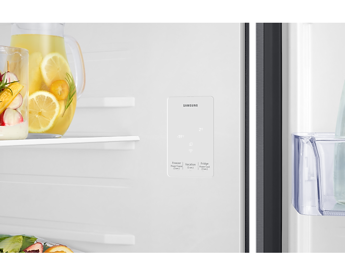 30" Samsung 17.5 Cu. Ft. Top Mount Refrigerator with Optional Ice Maker - RT18DG6300SRAC