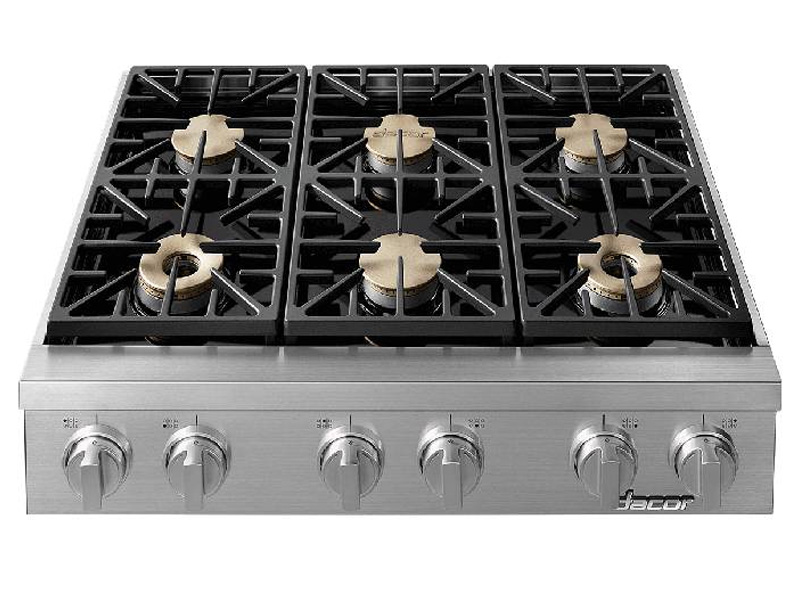 36" Dacor Natural Gas Rangetops - HRTP366S/NG