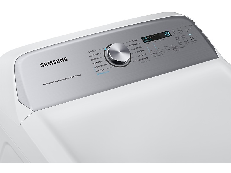 27" Samsung 7.4 Cu.Ft. 5500 Series Electric Front Load Dryer with Steam - DVE52DG5505WAC