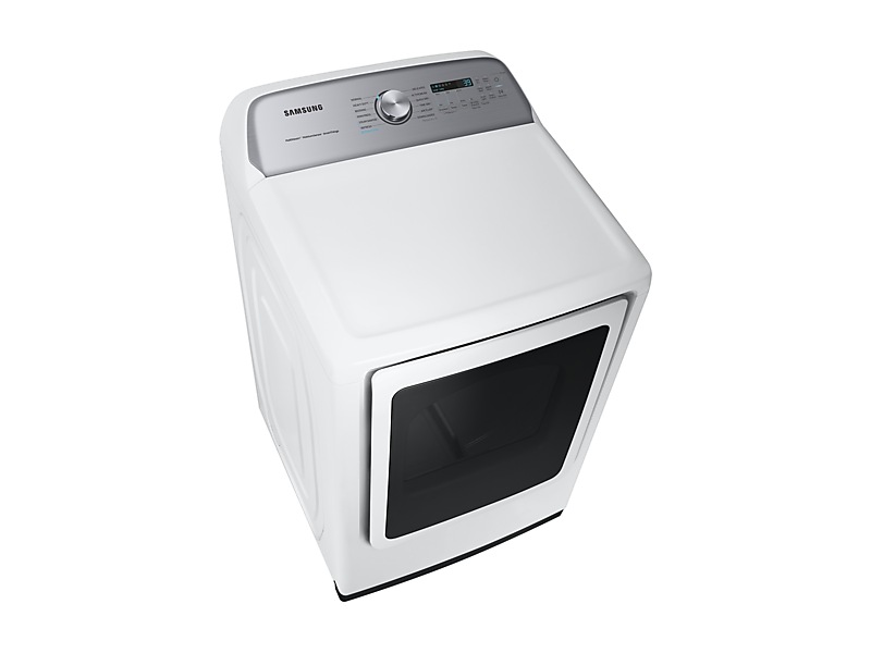 27" Samsung 7.4 Cu.Ft. 5500 Series Electric Front Load Dryer with Steam - DVE52DG5505WAC