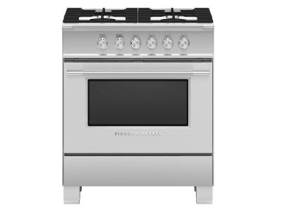 30" Fisher & paykel Freestanding Gas Range - OR30SCG4X1