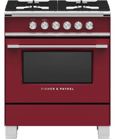 30" Fisher & paykel Freestanding Gas Range  - OR30SCG4R1