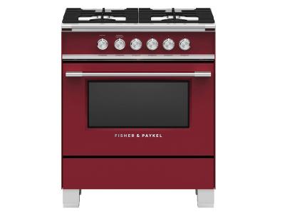 30" Fisher & paykel Freestanding Gas Range  - OR30SCG4R1