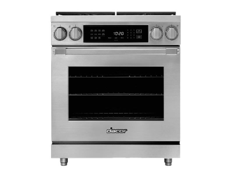 30" Dual Fuel Range - Stainless Steel (New-In-Box)