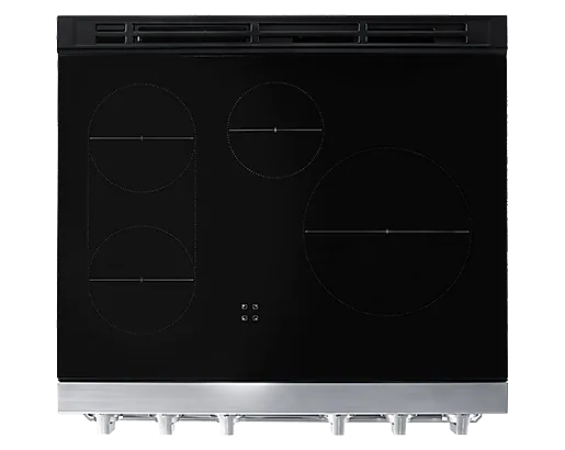 30" Dacor Freestanding Induction Smart Range in Silver Stainless - DOP30T940IS/DA