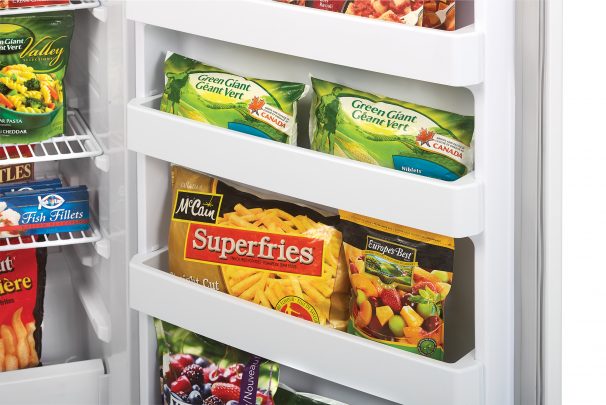 30" Danby 16.7 Cu. Ft. Upright Freezer in White - DUF167A4WDD