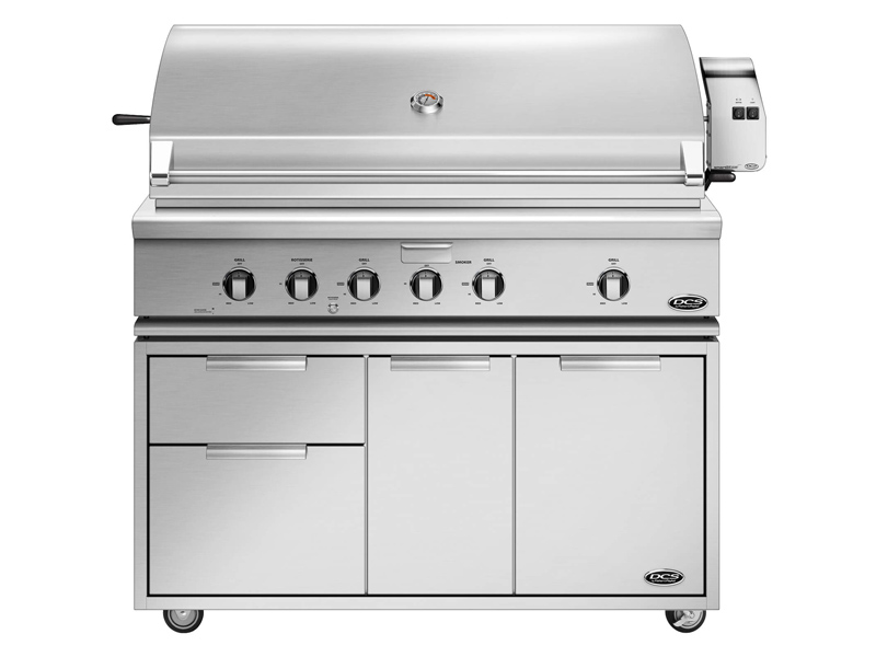 48" DCS Traditional Grill with Rotisserie - BH1-48R-N