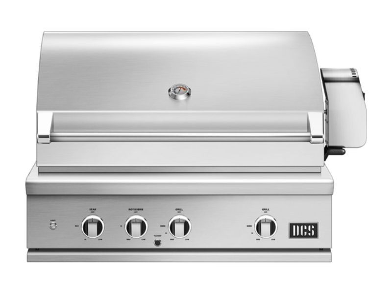 36" DCS Built-in Liquide Propane Grill with Infrared Sear Burner in Stainless Steel - BE1-36RCI-L