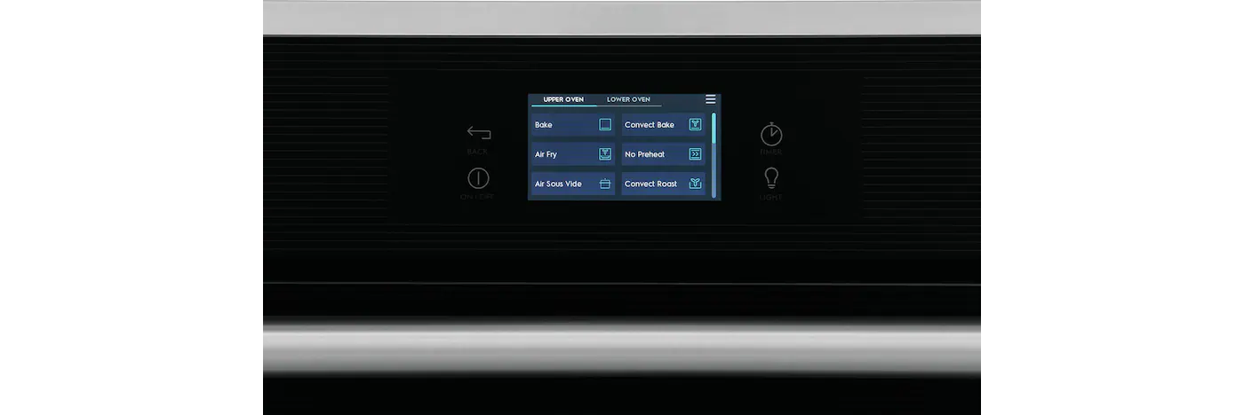 30" Electrolux 10.6 Cu. Ft. Built-in Electric Double Wall Oven in Stainless Steel - ECWD3012AS