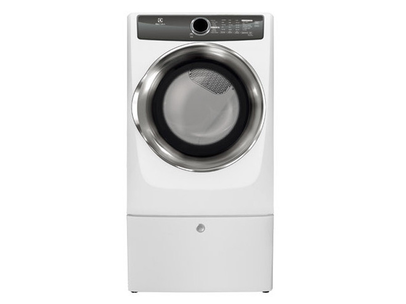 27" Electrolux Front Load Perfect Steam Washer And Front Load Perfect Steam Electric Dryer - EFLS517SIW-EFMC517SIW