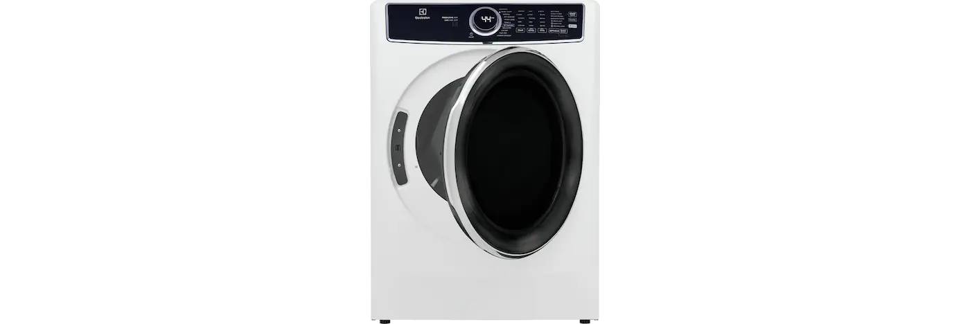 27" Electrolux 8.0 Cu. Ft. Front Load Gas Dryer in White - ELFG7637AW