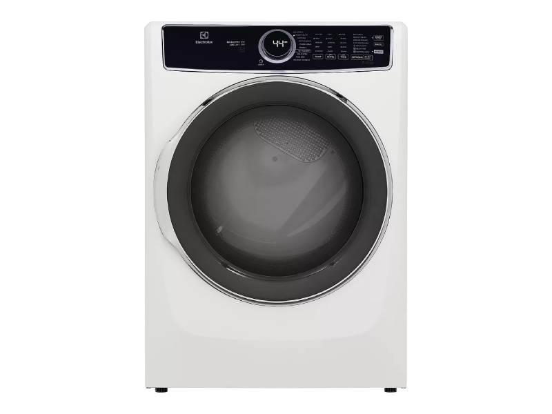 27" Electrolux 8.0 Cu. Ft. Front Load Gas Dryer in White - ELFG7537AW