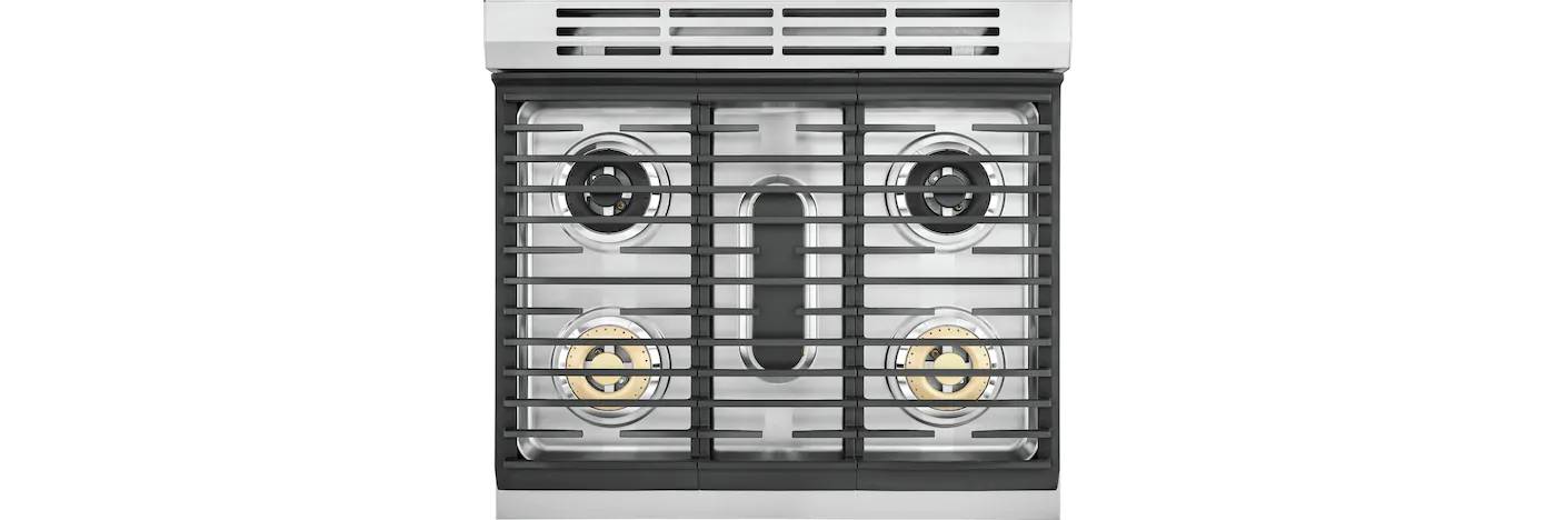 30" Electrolux  4.6 Cu. Ft. Freestanding Dual Fuel Range - ECFD3068AS