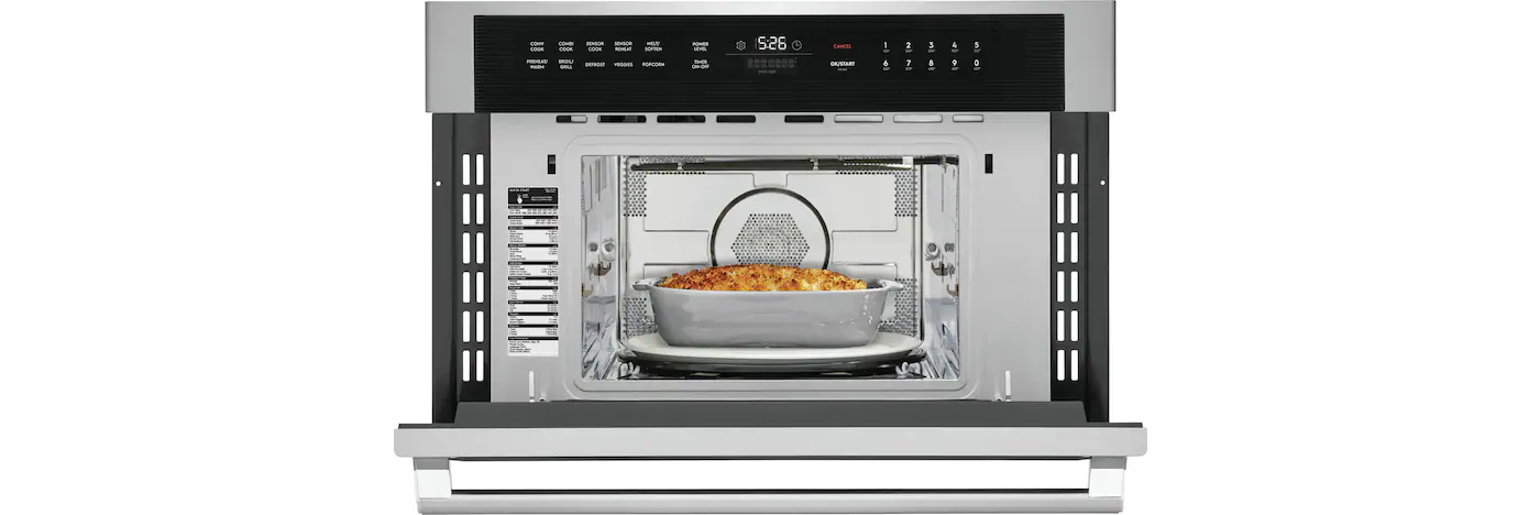 30" Electrolux 1.6 Cu. Ft. Built-In Microwave Oven With Drop-Down Door - EMBD3010AS
