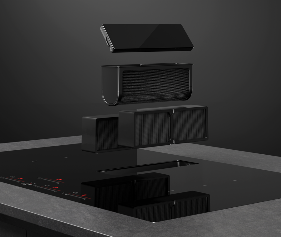 36" Elica Air Cooking Series Nikolatesla Flux Induction Cooktop - ENF436BL