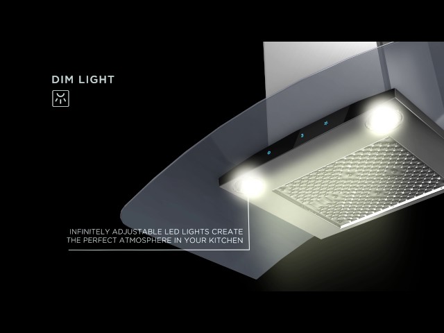 42" Elica Island Hood MAGGIORE - EMG642S1