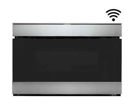 24" Sharp Built-in Microwave Drawer With Wifi Connectivity - SMD2489ESC