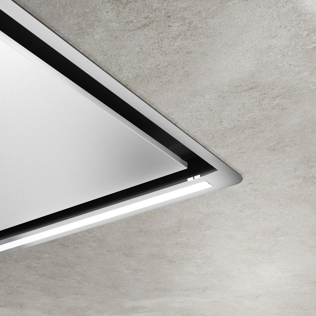 40" Elica Hilight Design Fabrizio Crisa Ceiling Mounted Range Hood In Stainless Steel - EHL640SS