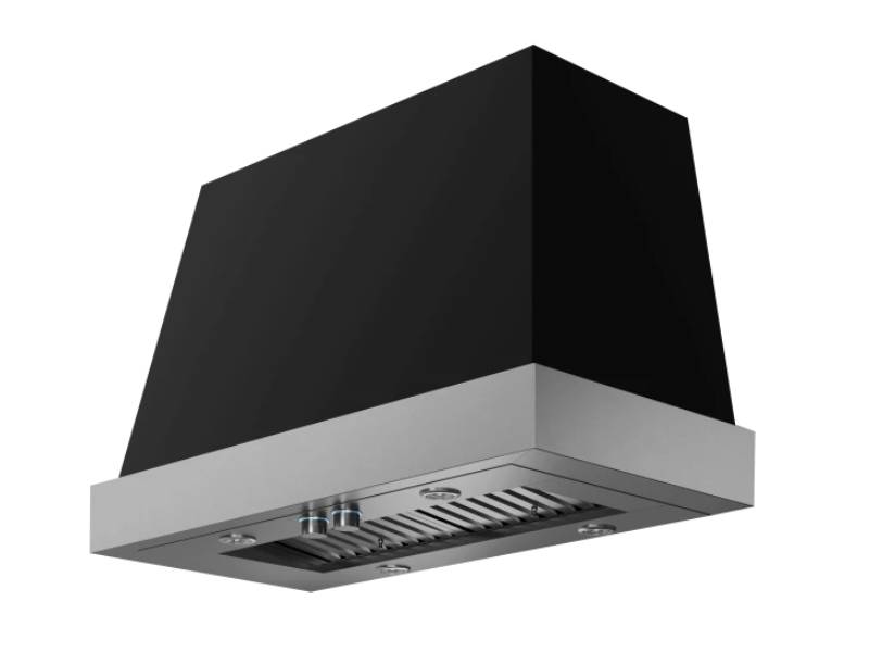 36" Elica Torino Custom Wall Mount Hood In Black - ETNX36BL