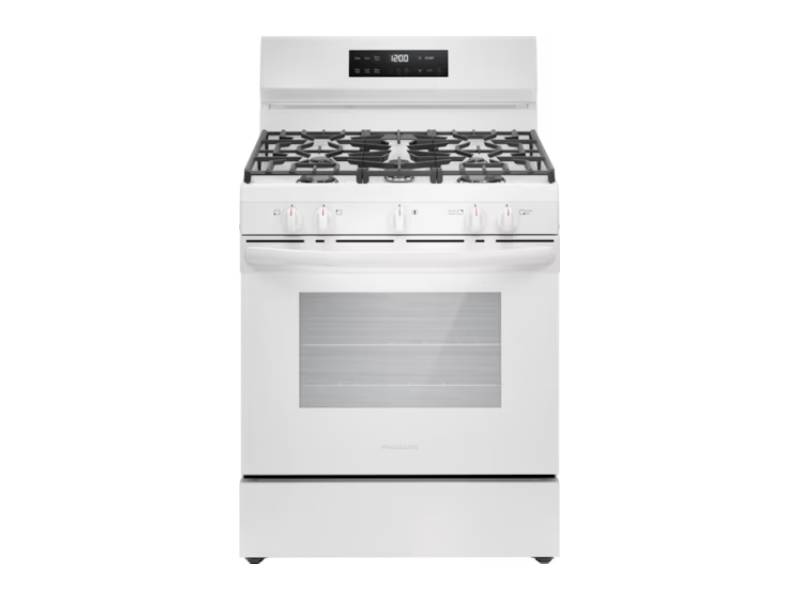 30" Frigidaire 5.1 Cu. Ft. Gas Range with Quick Boil - FCRG3062AW