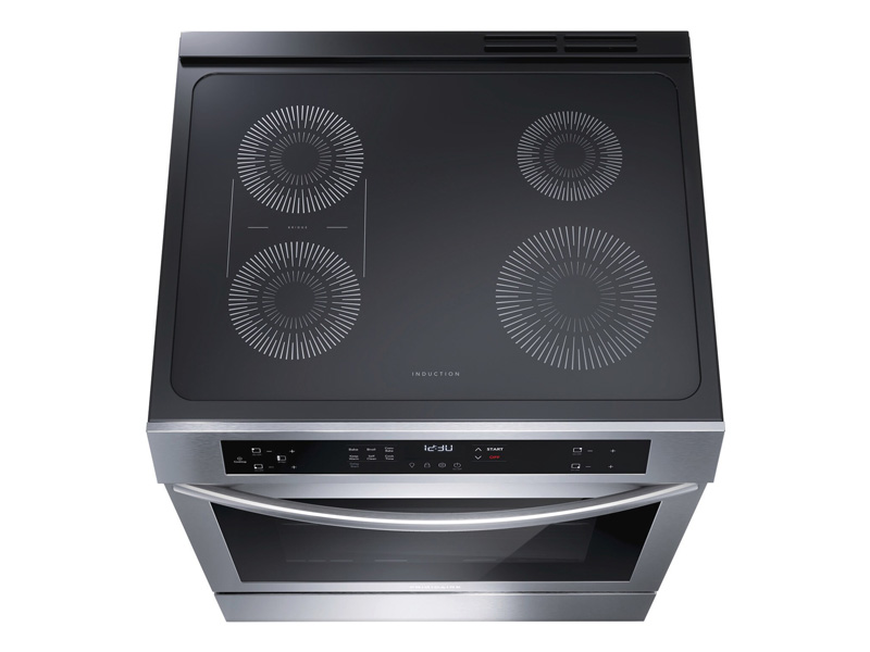 30" Frigidaire Electric Front Control Induction Range with Convection Bake - FCFI308CAS