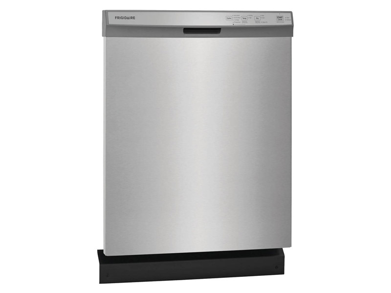 24" Frigidaire Built-In Dishwasher with 4 Wash Cycles in Stainless Steel  -  FDPC4314AS