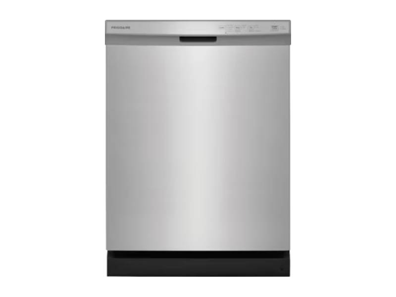 24" Frigidaire Built-In Dishwasher with 4 Wash Cycles in Stainless Steel  -  FDPC4314AS