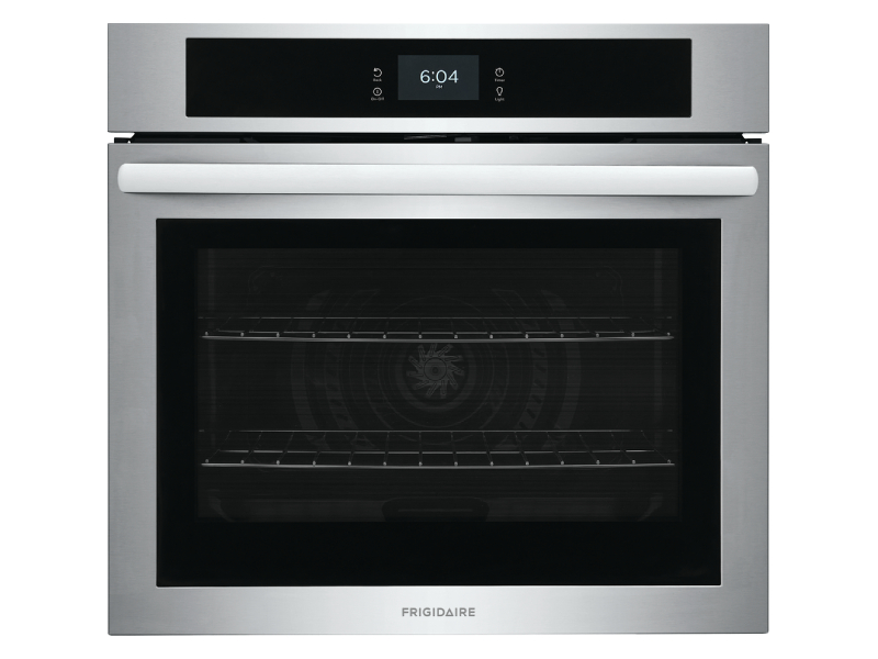 30" Frigidaire 5.3 Cu. Ft. Single Electric Wall Oven With Fan Convection In Stainless Steel - FCWS3027AS