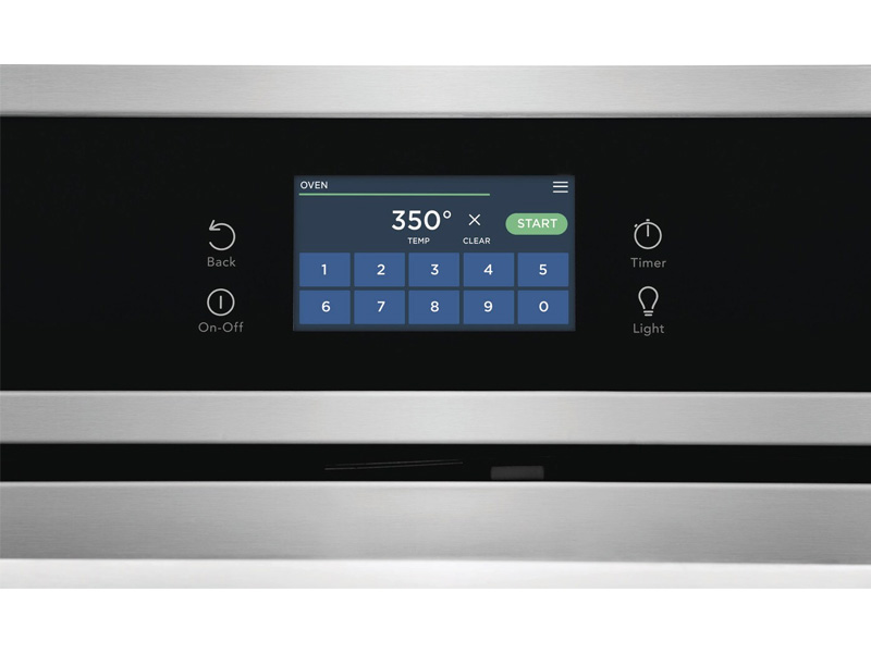 30" Frigidaire 5.3 Cu. Ft. Single Electric Wall Oven With Fan Convection In Stainless Steel - FCWS3027AS