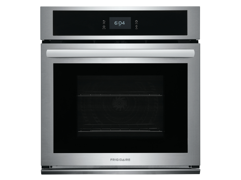 27" Frigidaire 3.8 Cu. Ft. Single Electric Wall Oven With Fan Convection In Stainless Steel - FCWS2727AS