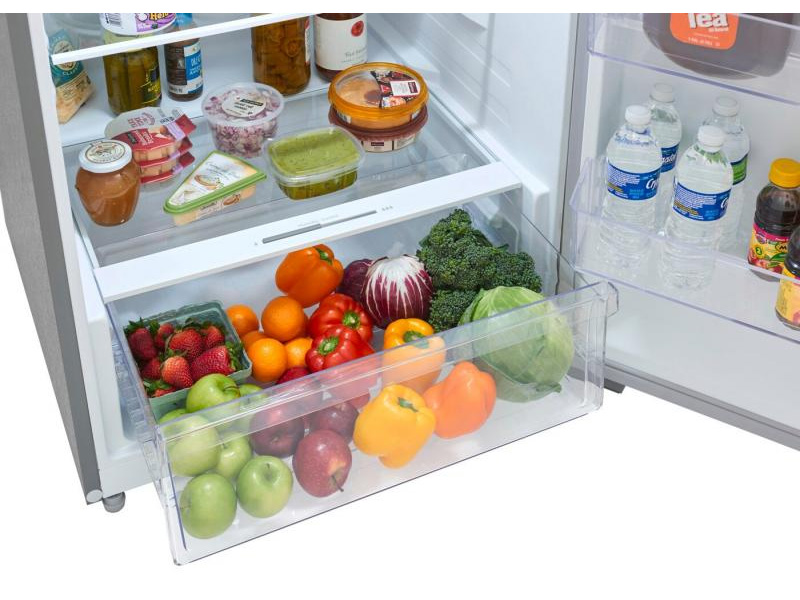 28" Frigidaire 16.0 Cu. Ft. Top Freezer Refrigerator In Stainless Steel - FRTE1622AS