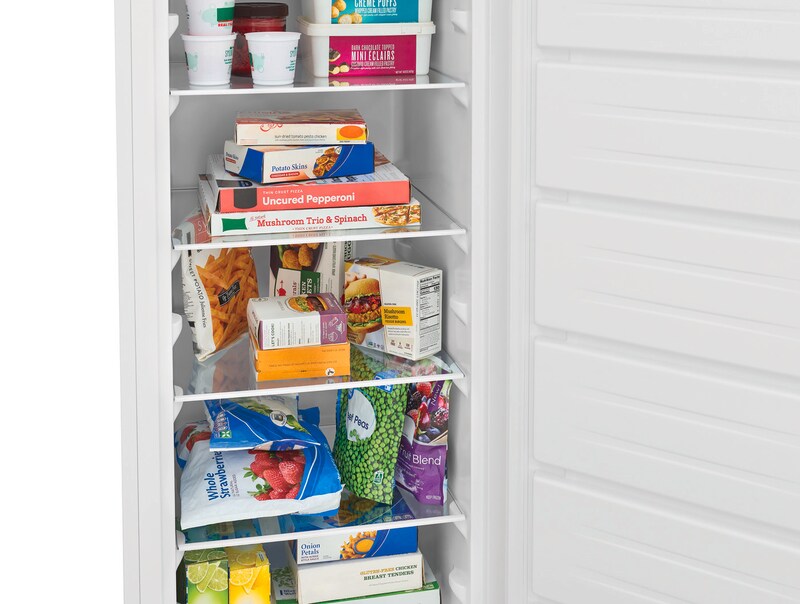 21" Frigidaire 7 Cu. Ft. Garage Ready Upright Freezer - FFUE0725AW