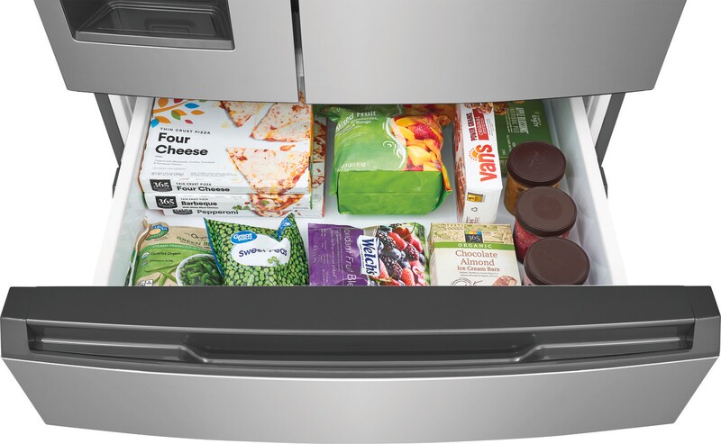 36" Frigidaire 26 Cu. Ft. Standard Depth 4-Door French Door Refrigerator - FRMS2733AV