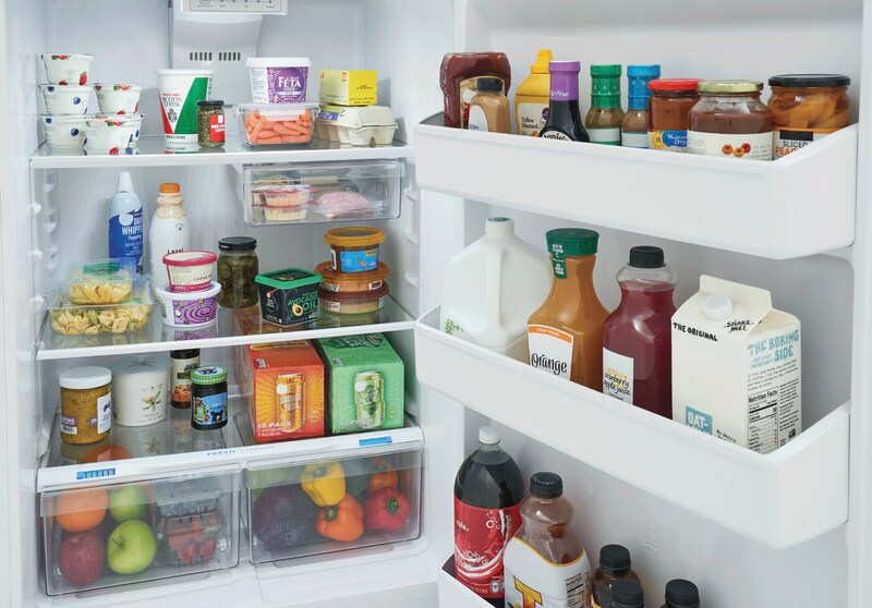 30" Frigidaire 18 Cu. Ft. Garge Ready Top Freezer Refrigerator - FRTE1835AW