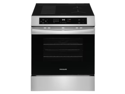 30" Frigidaire 5.3 Cu. Ft. Front Control Induction Range with Air Fry - FCFI308CBS