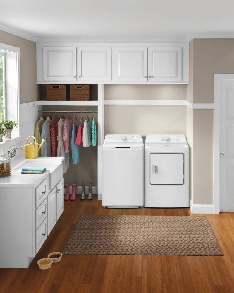 27" Frigidaire 7 Cu. Ft. Gas Front Load Dryer White - FLVG7000AW