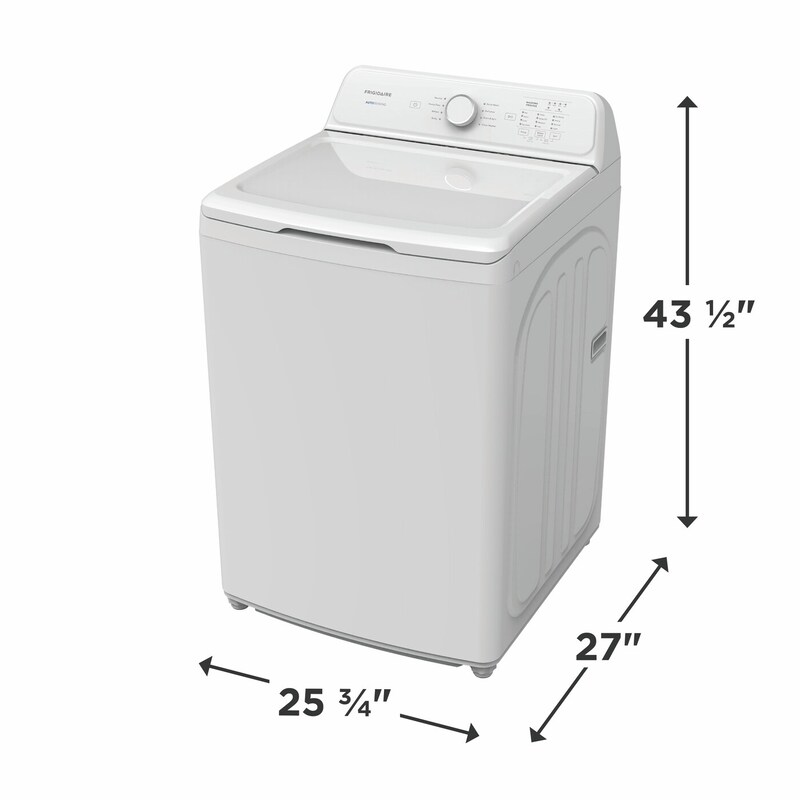 Frigidaire 4.7 Cu. Ft. I.E.C Top Load Washer - FLVW7000AW