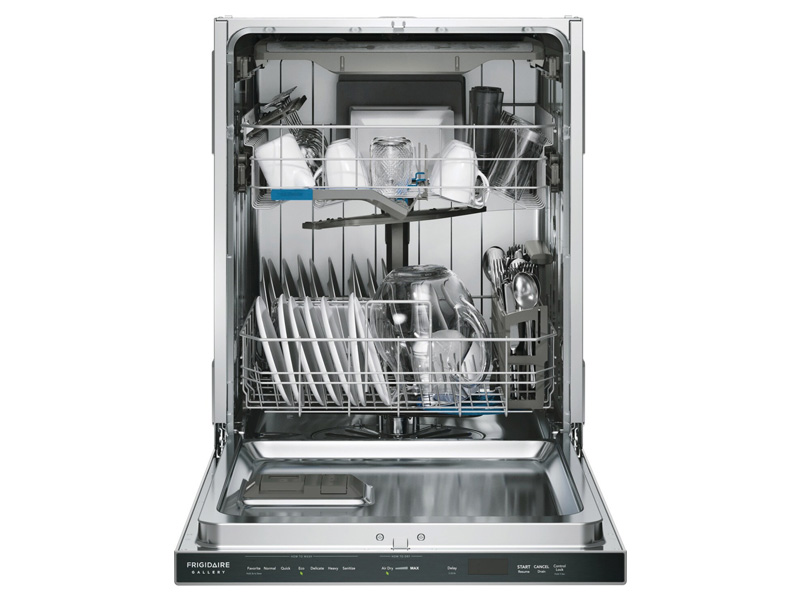 24" Frigidaire Gallery Stainless Steel Tub Built-In Dishwasher with CleanBoost - GDSP4715AF