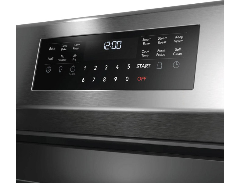 30" Frigidaire Gallery 5.1 Cu. Ft. Rear Control Gas Range with Total Convection - GCRG3060BF