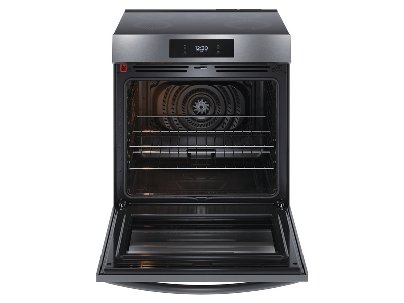 30" Frigidaire Gallery  6.2 Cu. Ft. Front Control Induction Range with Total Convection - GCFI306CBD