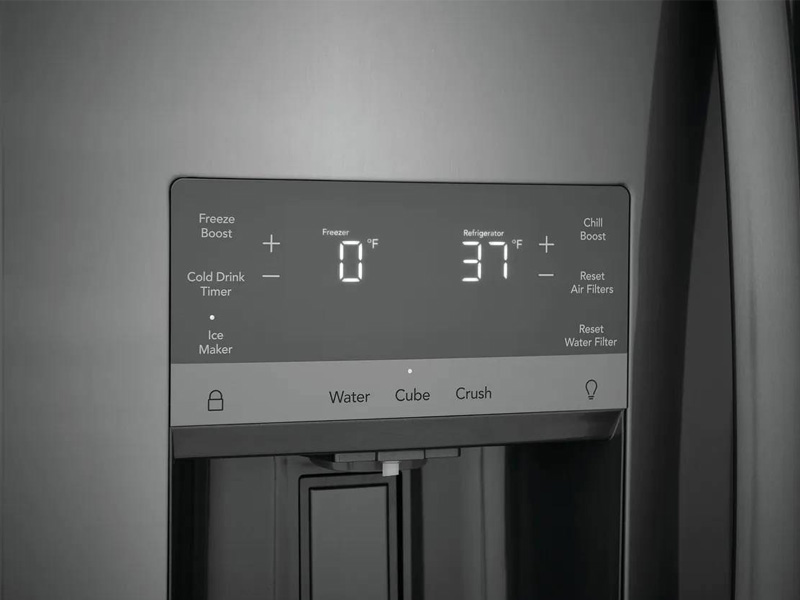 36" Frigidaire Gallery 22.3 Cu.ft Capacity Side by Side Refrigerator - GRSC2352AD