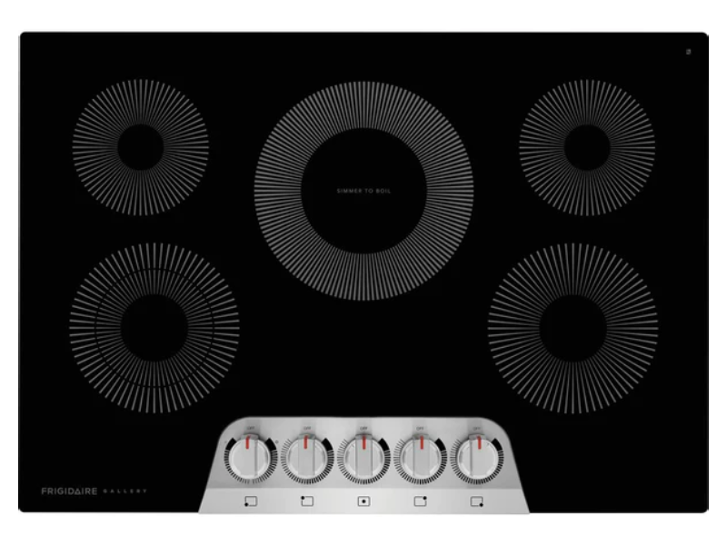 30" Frigidaire Gallery Built-in Electric Cooktop in Black - GCCE3070AS