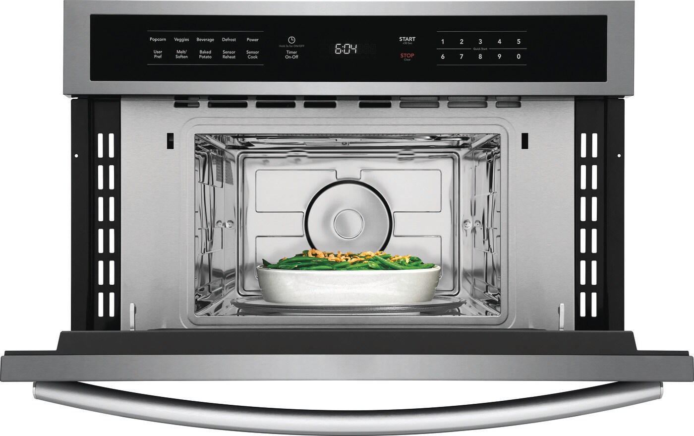 30" Frigidaire Gallery 1.6 Cu. Ft. Built-In Microwave Oven With Drop-Down Door In Stainless Steel - GMBD3068AF