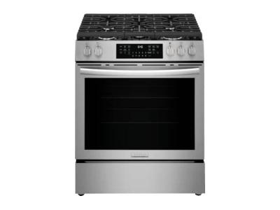 30" Frigidaire Gallery 6 Cu. Ft. Front Control Gas Range - GCFG3059BF