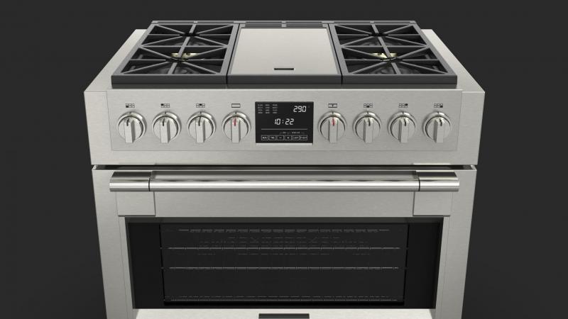 36" Fulgor Milano Sofia 600 Series Professional Dual Fuel Range  - F6PDF364GS1