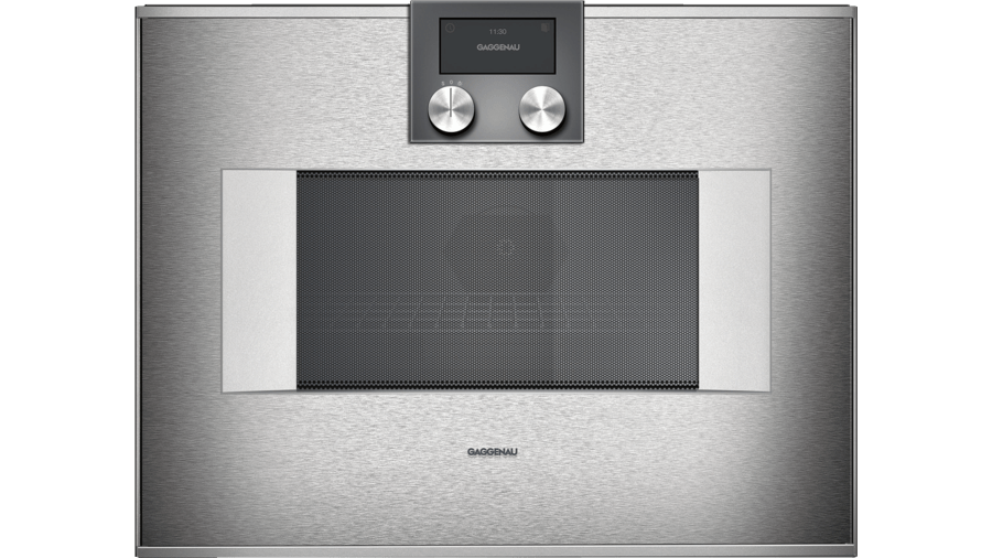 24" Gaggenau 400 Series Combi-Microwave Oven Right Hinged - BM450710