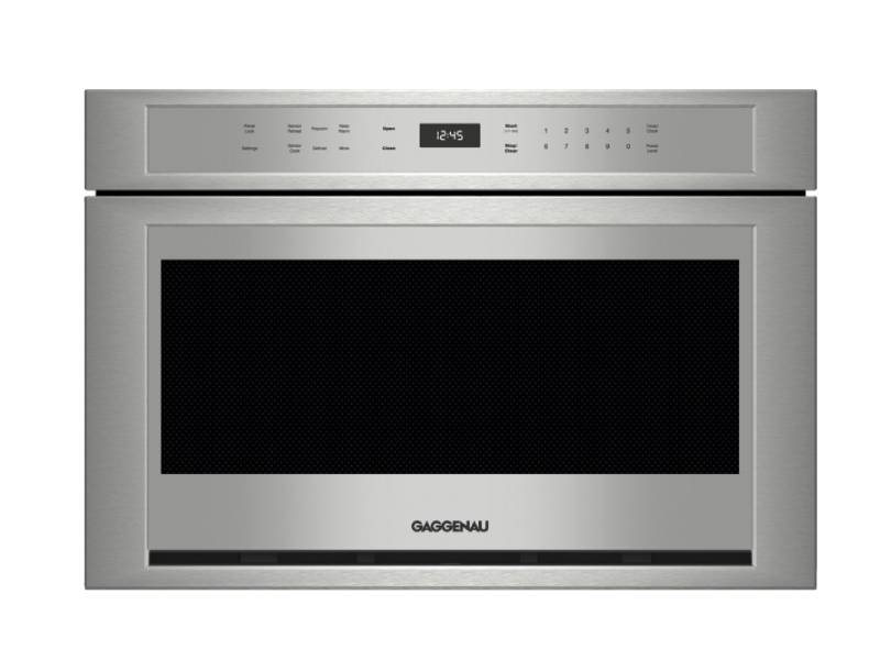 24" Gaggenau 400 series Built-in Microwave Drawer Stainless Steel - MW420620